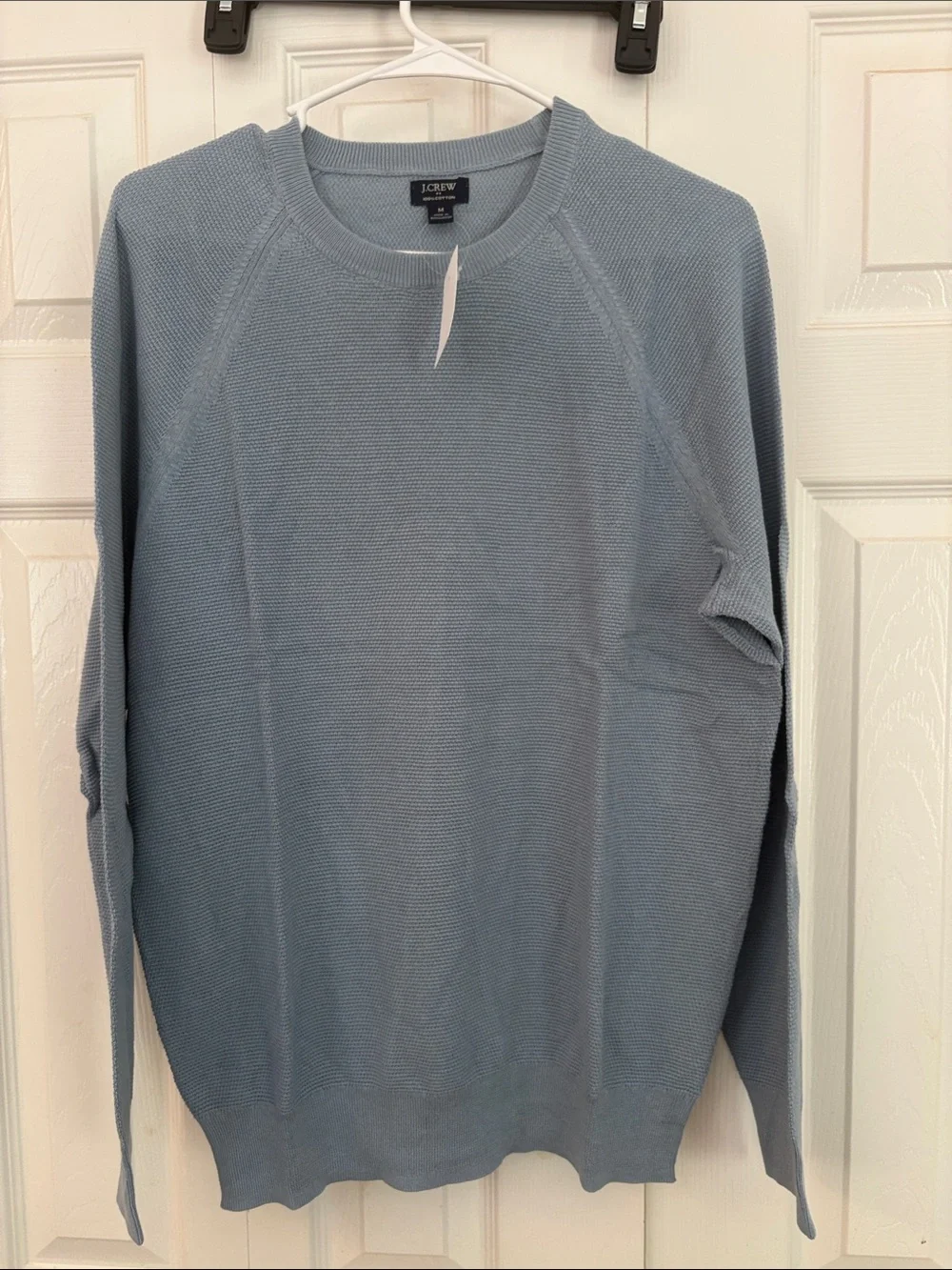 J. Crew Men’s Dusty Blue Crewneck Sweater